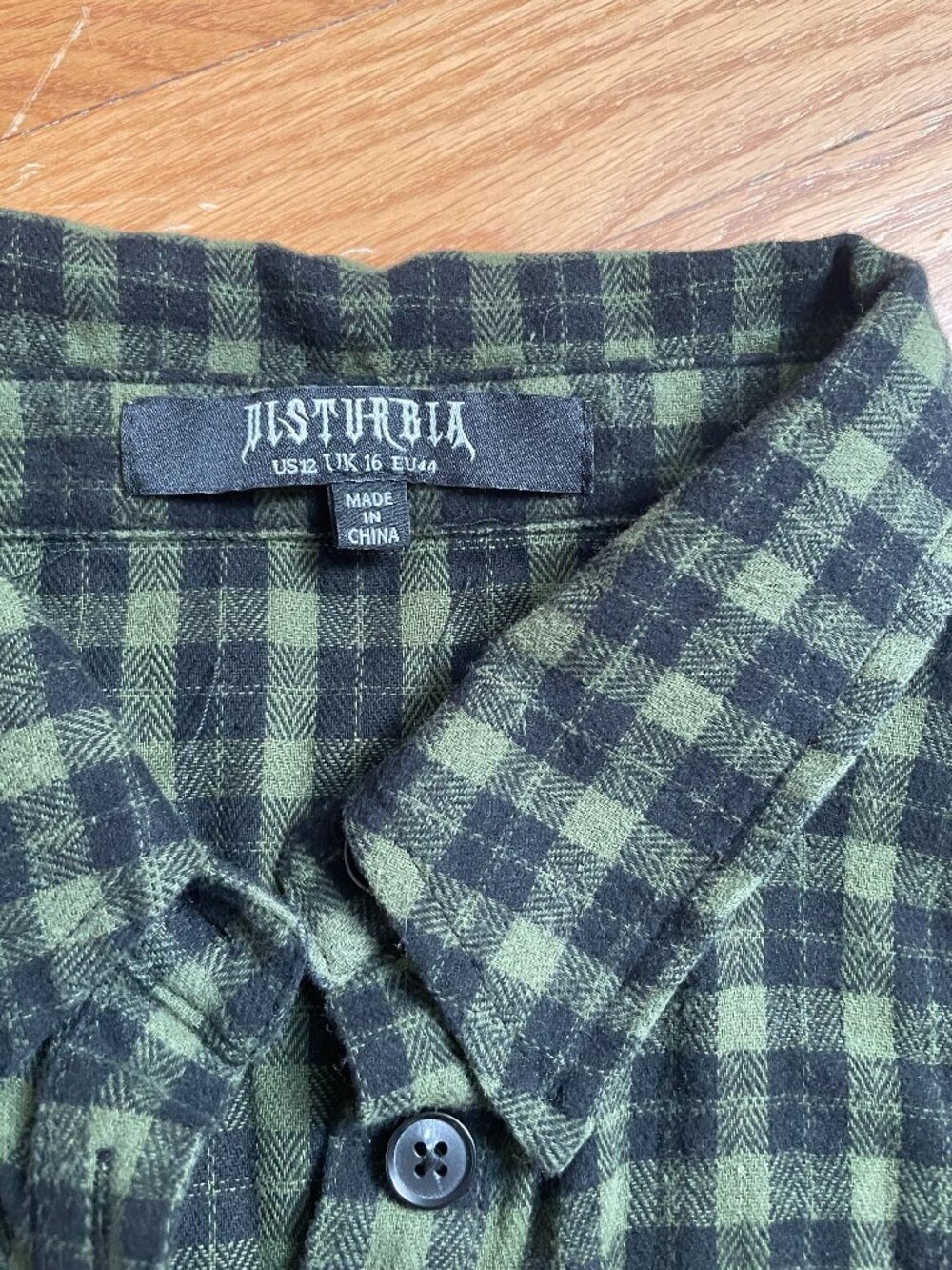 Disturbia Flannel Top